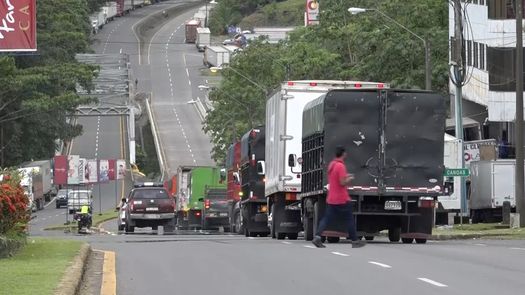 Transportistas de carga agrícola cumplen medida de no llevar productos
