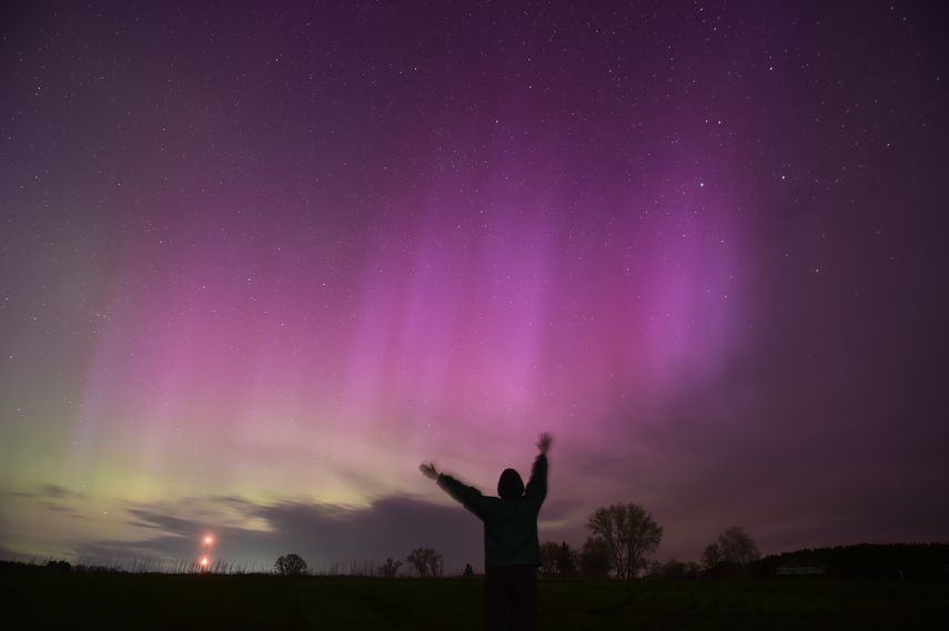 Nueva noche propicia para las auroras boreales, en plena tormenta solar