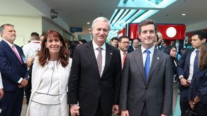 Juan Antonio Kast, presidente electo de Chile, llegó al Aeropuerto Internacional de Tocumen.