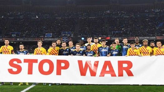 Nápoles y Barça piden que paren la guerra