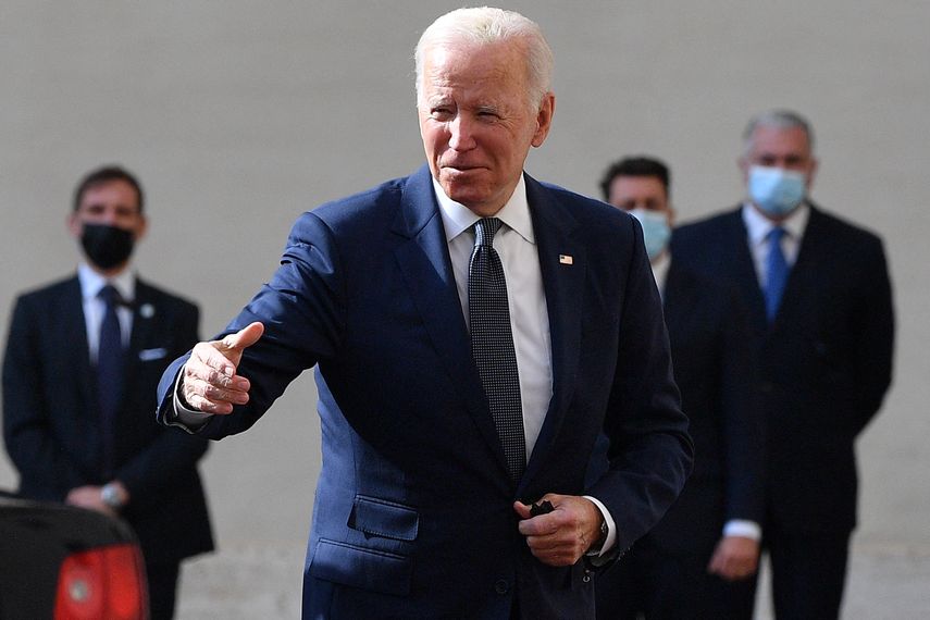 Joe Biden llega al Vaticano para encuentro con el papa