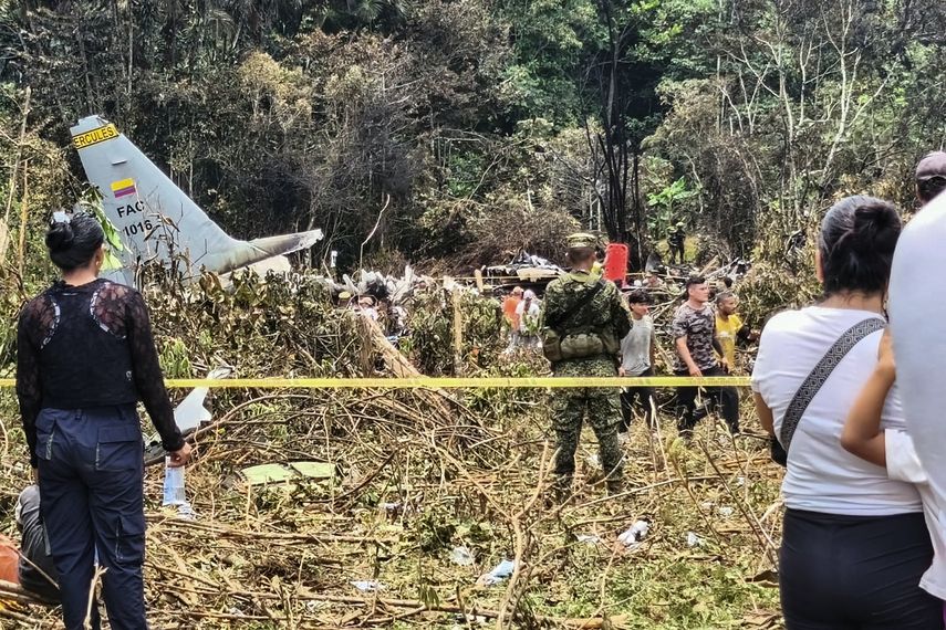 Al menos 68 militares y policías murieron en uno de los accidentes aéreos más letales de la historia reciente de Colombia