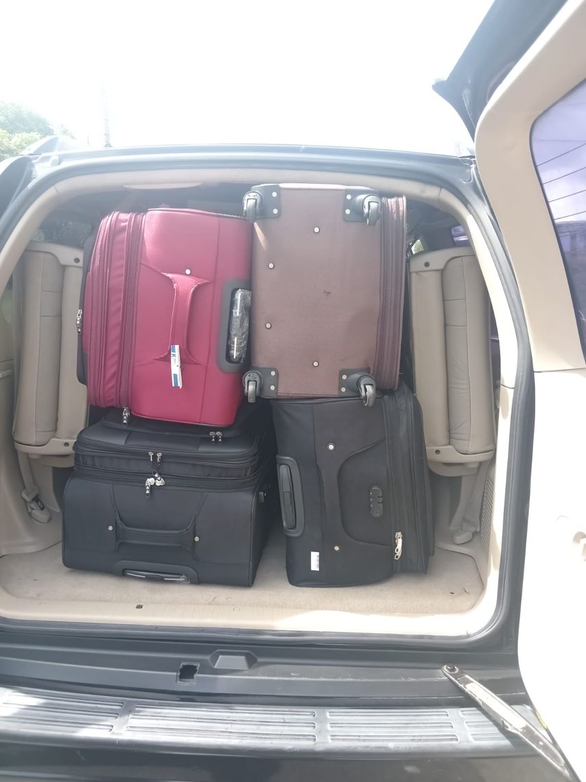 La mercancía era trasportada en maletas, informó Aduanas. La mercancía era trasportada en maletas, informó Aduanas.