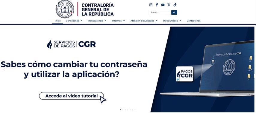 Contraloría restablece completamente la funcionalidad de la plataforma SIGUEME