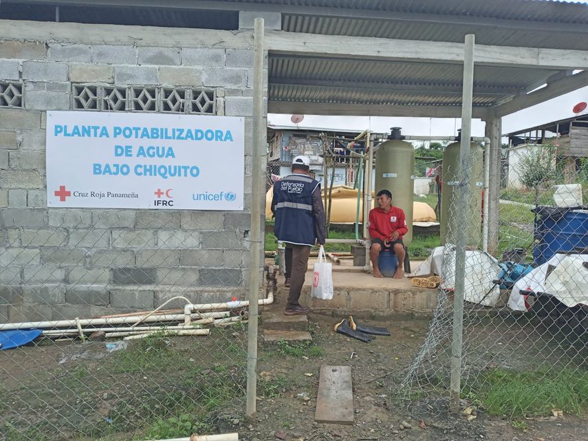 Oficiales de derechos humanos de la Defensoría del Pueblo, se trasladaron hasta las comunidades de tránsito de Bajo Chiquito y Canaan Membrillo en la provincia de Darién.