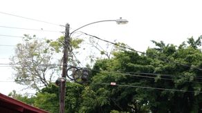 En la comunidad de Barú también piden se revisen los equipos y postes del tendido eléctrico que se ve son antiguos y podrían estar generando la situación de las interrupciones del servicio eléctrico.&nbsp;