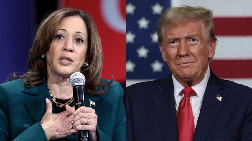Recta final entre Harris y Trump empatados en las encuestas