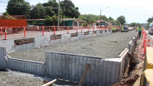Construcción del intercambiador de Chitré tiene 44% de avance