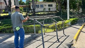 Alcaldía de Panamá refuerza mantenimiento del paso peatonal y Monumento a los Mártires