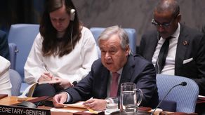António Guterres, Secretario general de la ONU. AFP