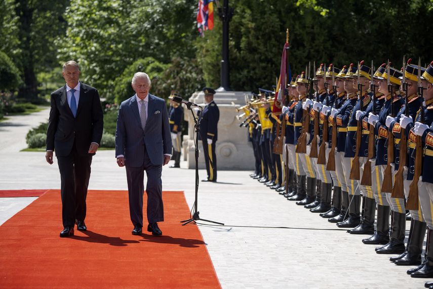Rey Carlos III de Inglaterra va a Rumanía en su primer viaje