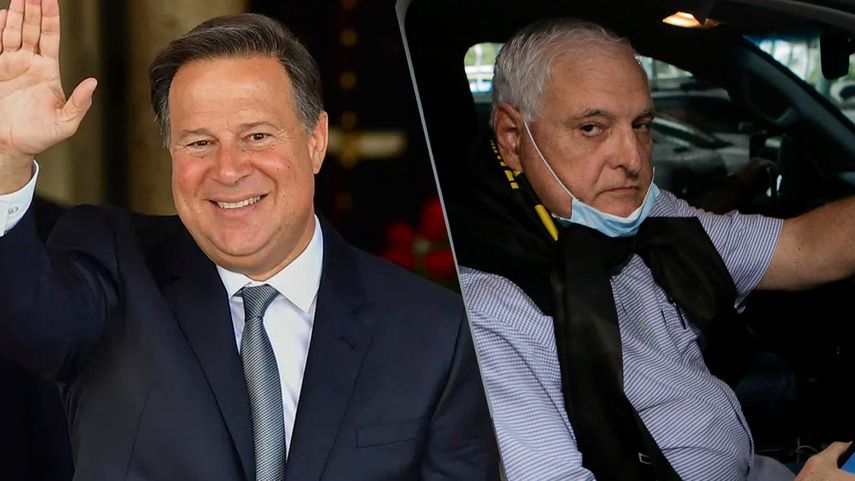 Entre los involucrados en el caso Odebrecht están imputados los expresidentes Ricardo Martinelli (2009-2014) y Juan Carlos Varela (2014-2019).