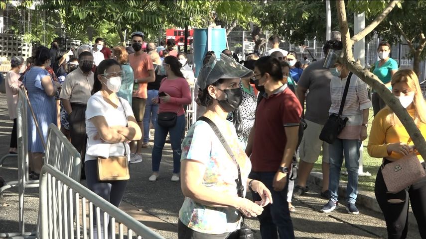 COVID-19: Aumenta afluencia de personas a puntos de hisopado