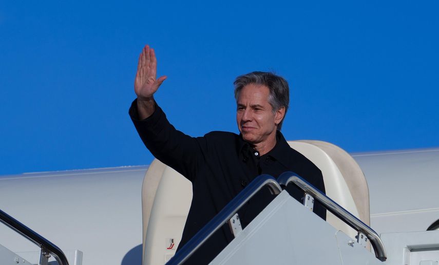 Blinken en Oriente Medio, en plena espiral de violencia.