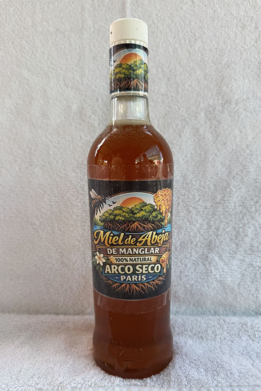 Recolectan la primera cosecha de miel de manglar en París y Santa Ana