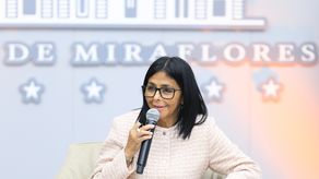 Delcy Rodríguez, presidenta encargada de Venezuela. EFE