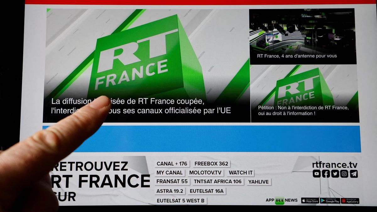 Canada bans Russian news channels RT and RT France