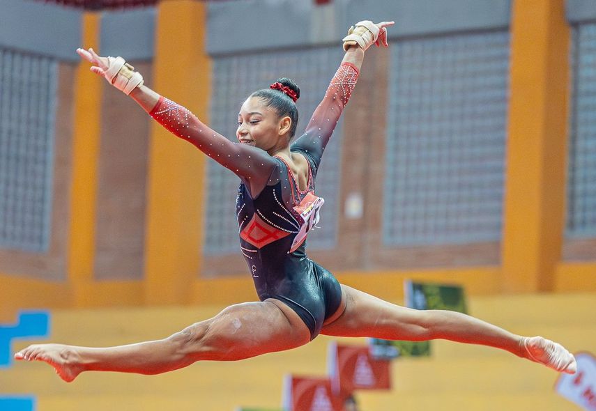 Panamá se baña en oro en la gimnasia de los Bolivarianos de la Juventud