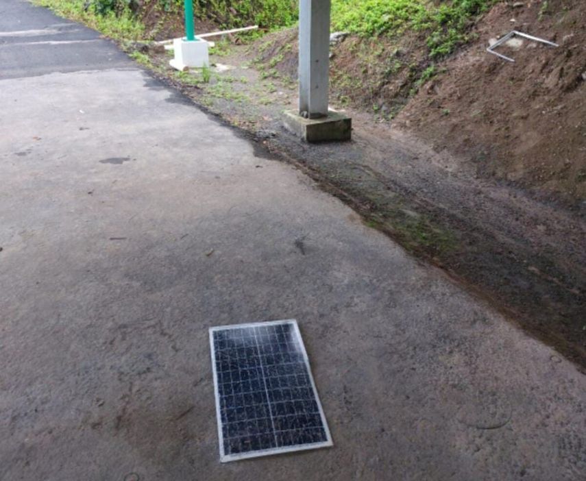 Además de los daños provocados a las instalaciones de Pameda