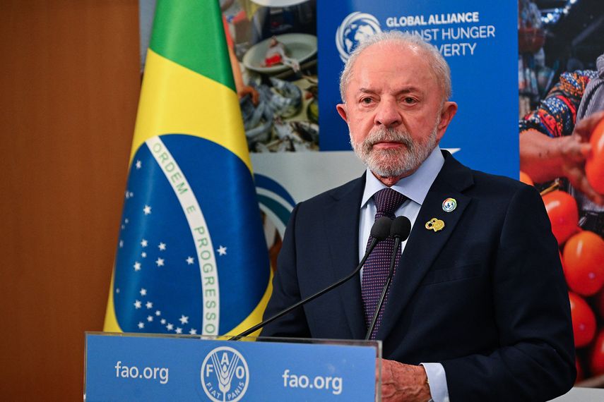 Lula da Silva en Roma: Brasil no tiene un problema con Israel, sino con Netanyahu