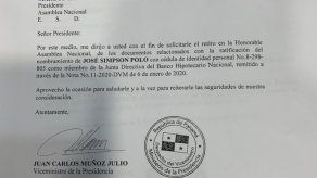 Retiran nombramiento de José Simpson a una tercera Junta Directiva