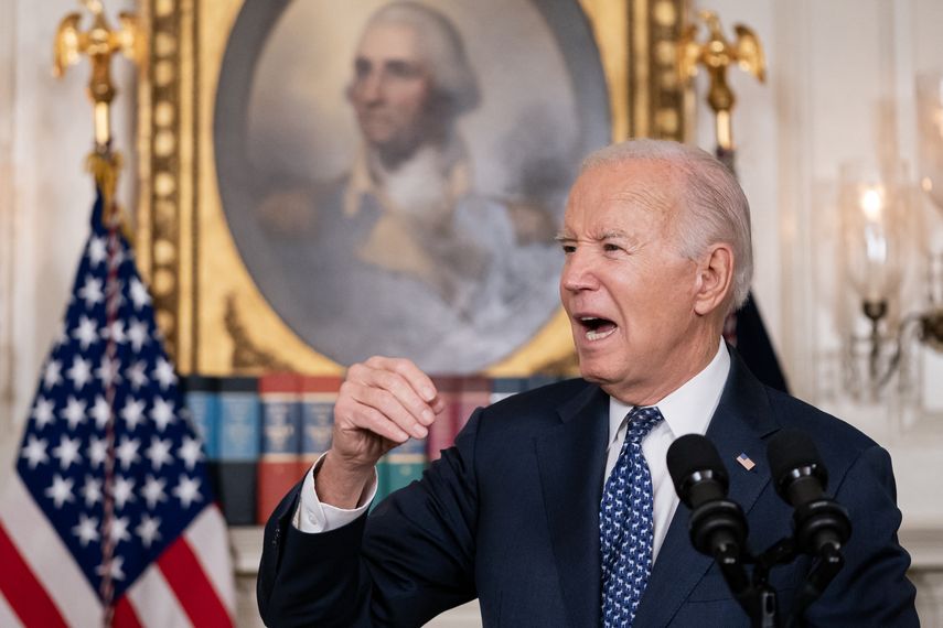 Joe Biden dice que no "demonizará" a los migrantes como lo hace Trump. Joe Biden dice que no "demonizará" a los migrantes como lo hace Trump.