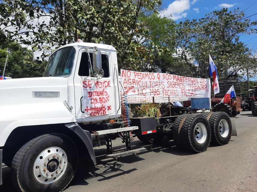 Productores de arroz realizan protestas en Chiriquí