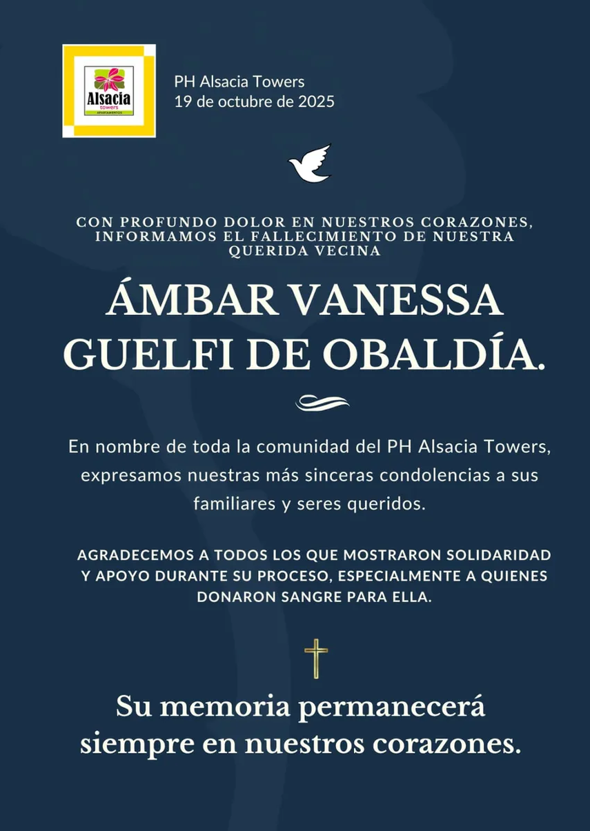 CSS confirma fallecimiento de víctima por explosión en el edificio Alsacia Towers CSS confirma fallecimiento de víctima por explosión en el edificio Alsacia Towers