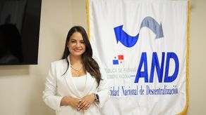 La alcaldesa de Arraiján, Stefany Peñalba.