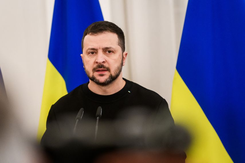 Zelenski descarta misión de paz de ONU como garantía de seguridad para Ucrania