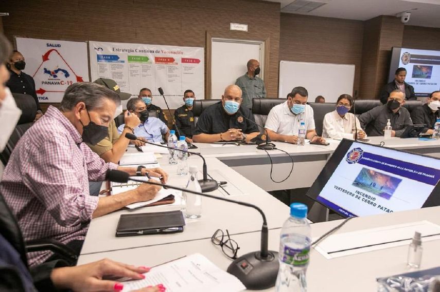 Incendio en Cerro Patacón es controlado en un 85%