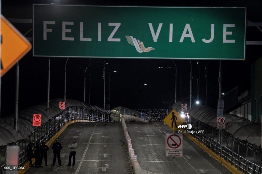 México y EEUU acuerdan parcial cierre de frontera por coronavirus