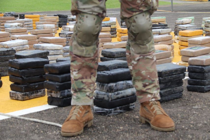 Panamá bate récord de decomisos de droga.
