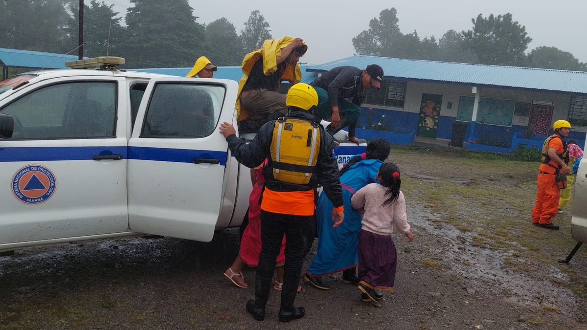 Sinaproc actualiza alertas, mantiene amarilla en Los Santos