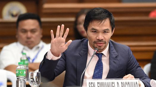 Manny Pacquiao anuncia candidatura presidencial en Filipinas