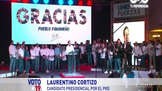 Discurso de Laurentino Cortizo tras ser electo presidente de Panamá