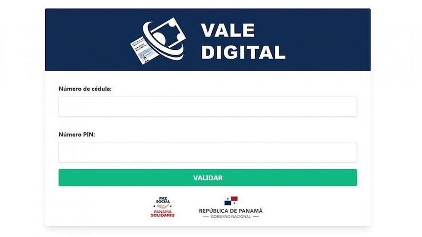 En abril de 2023, se dará el último desembolso del Vale Digital del programa Panamá Solidario.