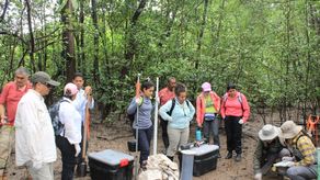 Investigadores evalúan humedales de Batipa