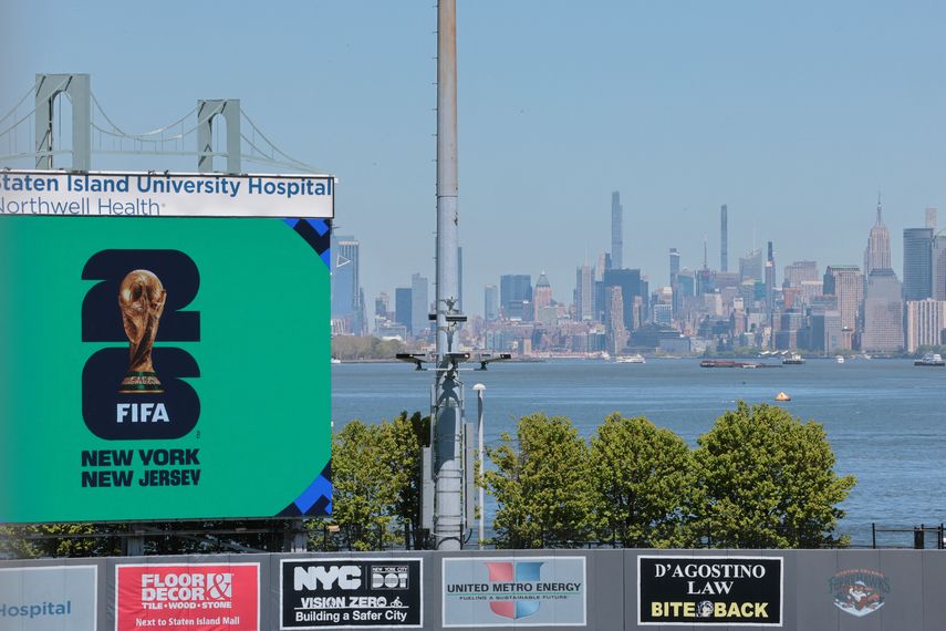 La ciudad de Nueva York contará con cinco fan zones oficiales con acceso gratuito durante el Mundial 2026