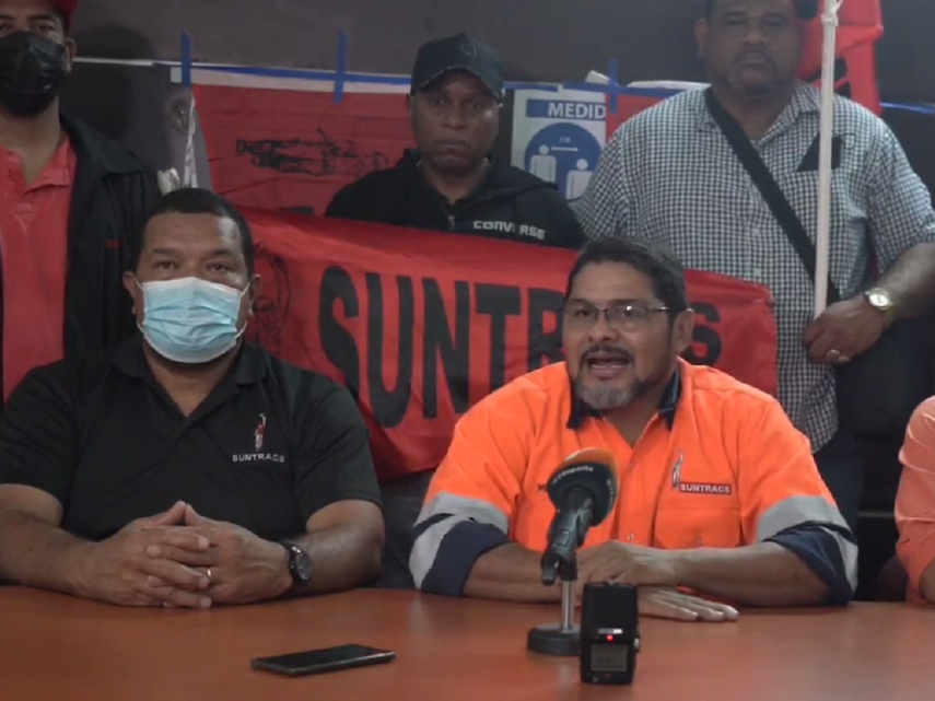Suntracs anuncia que el paro va y Capac pide reconsideren