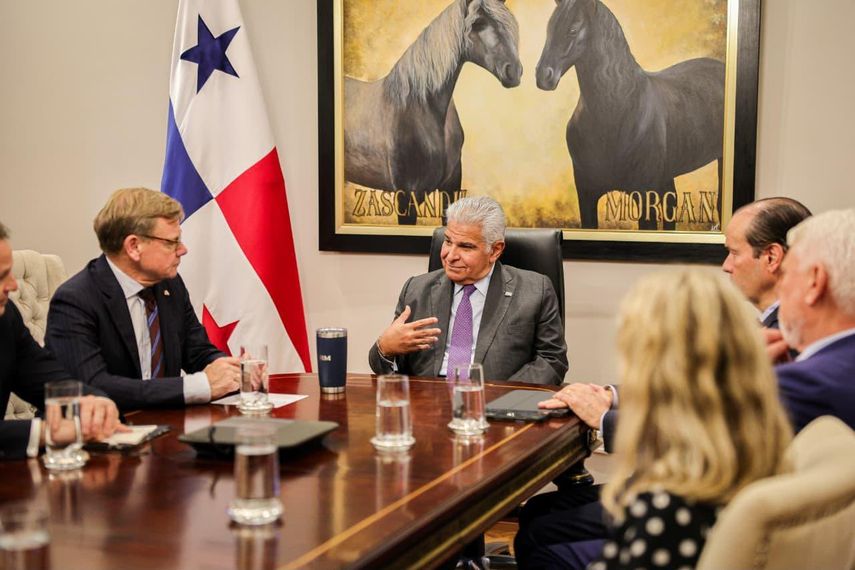 Mulino se reúne con el canciller de Alemania para fortalecer lazos de seguridad y comercio