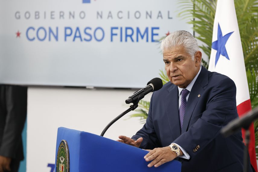 El presidente de Panamá