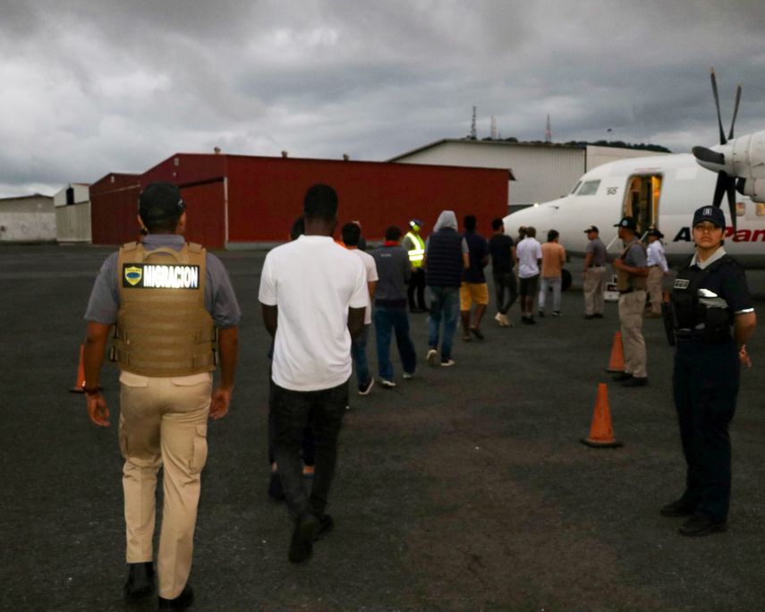 Panamá recibió 119 migrantes enviados desde Estados Unidos de forma temporal
