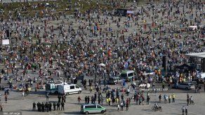 Manifestaciones anticoronavirus en Alemania y Polonia