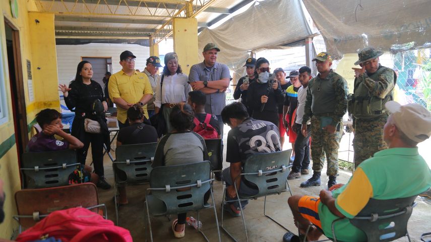 Panamá refuerza estrategia para atención médica a migrantes. Panamá refuerza estrategia para atención médica a migrantes.
