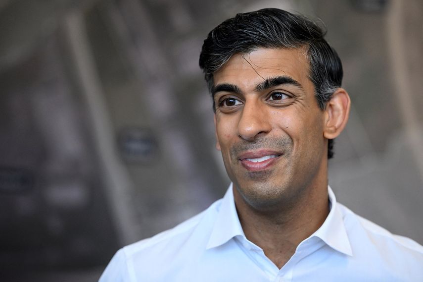 Rishi Sunak a designar a primer ministro británico