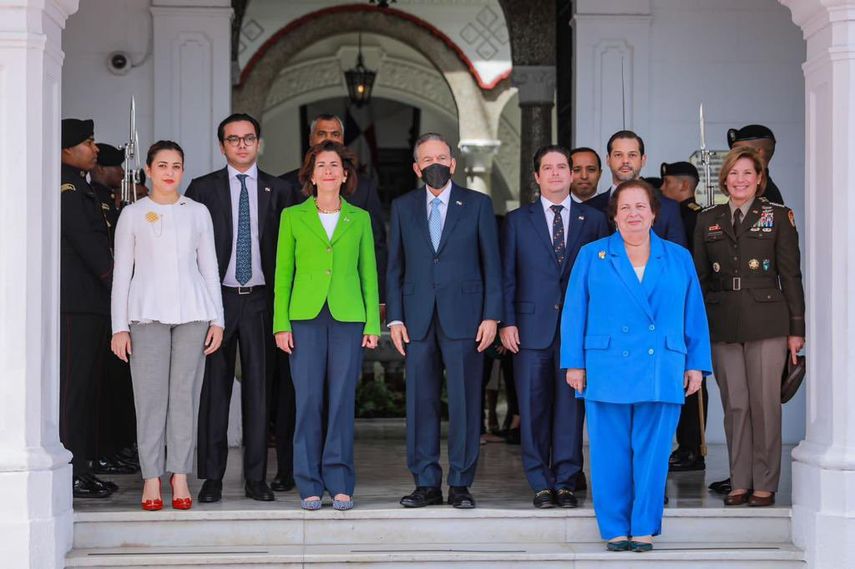 Nito Cortizo recibe a la Secretaria de Comercio de EEUU