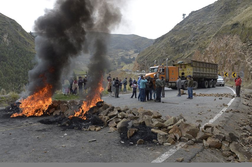Ecuador: indígenas protestan contra la política económica