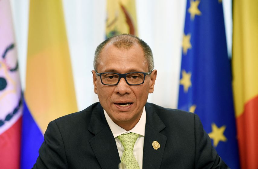 Jorge Glas pide a tribunal que Ecuador lo entregue a México u otro país que le dé asilo