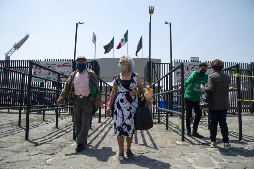 México suma así 2,9 millones de infectados de covid-19. AFP